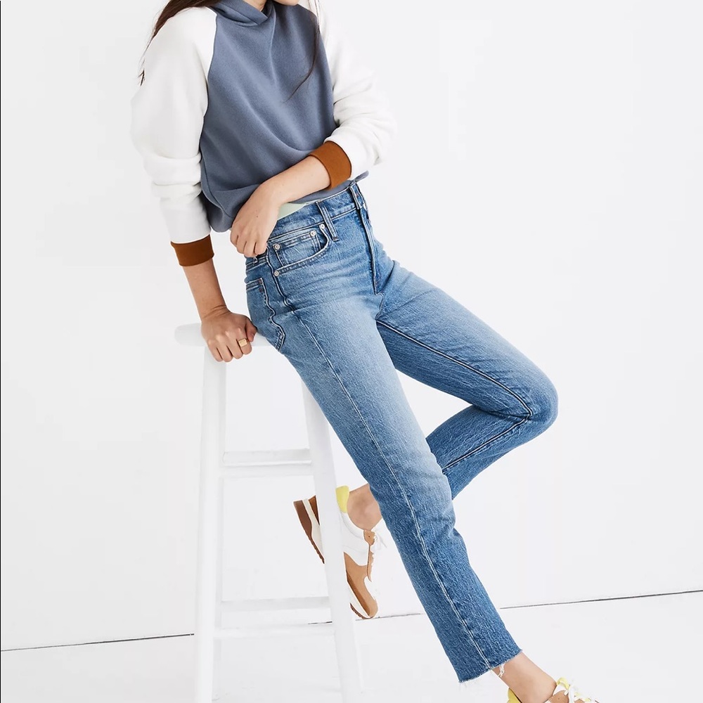 Madewell The Petite Perfect Vintage Jean Enmore Wash Raw-Hem 25P 0P